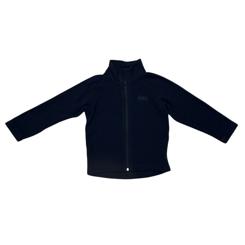 Helly Hansen Kids Size 6 (116) Full Zip Fleece Jacket Dark Navy Blue